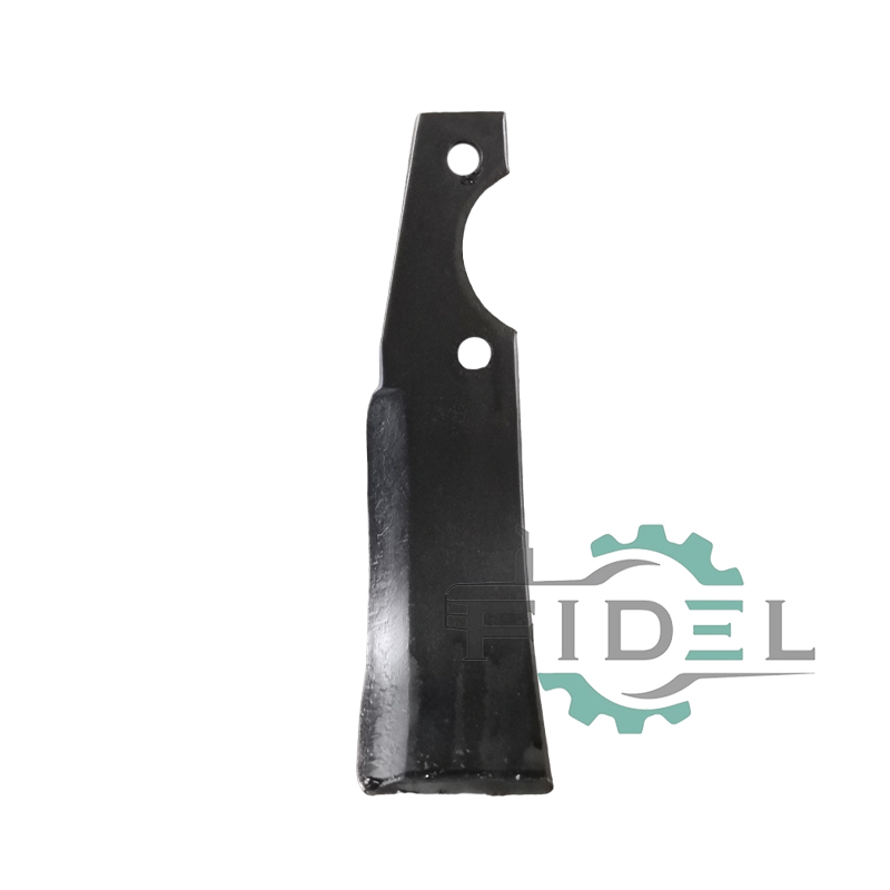 Micro tillage machine blade straight hook knife Flail mower blade 6x55x215