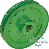 AH130964 Combine Spreader Drive Pulley Fits John Deere