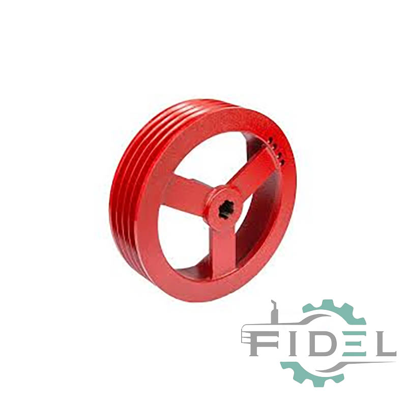 87665210 Feederhouse Pulley for Splines (4 Handle Belt) Fits For CaseIH