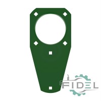 H134118 Pressed Flanged Housin Flangette For Fits John Deere