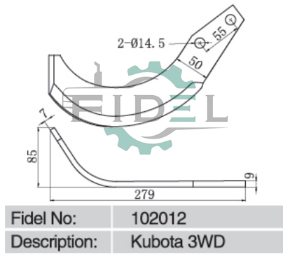 Kubota 3WD(图纸+水印)