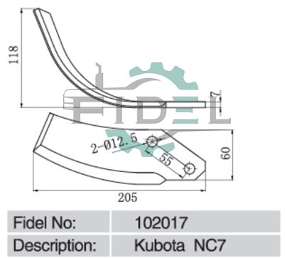 Kubota NC7(图纸+水印)