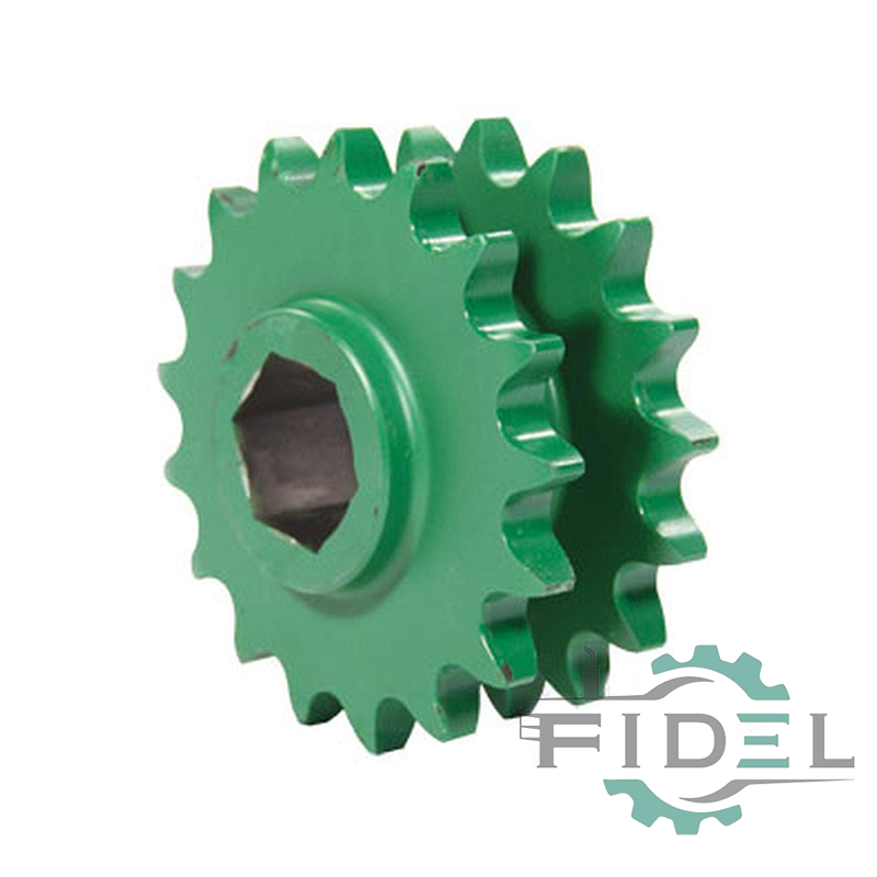 AE39301 17T,17T Sprocket For John Deere Round Baler